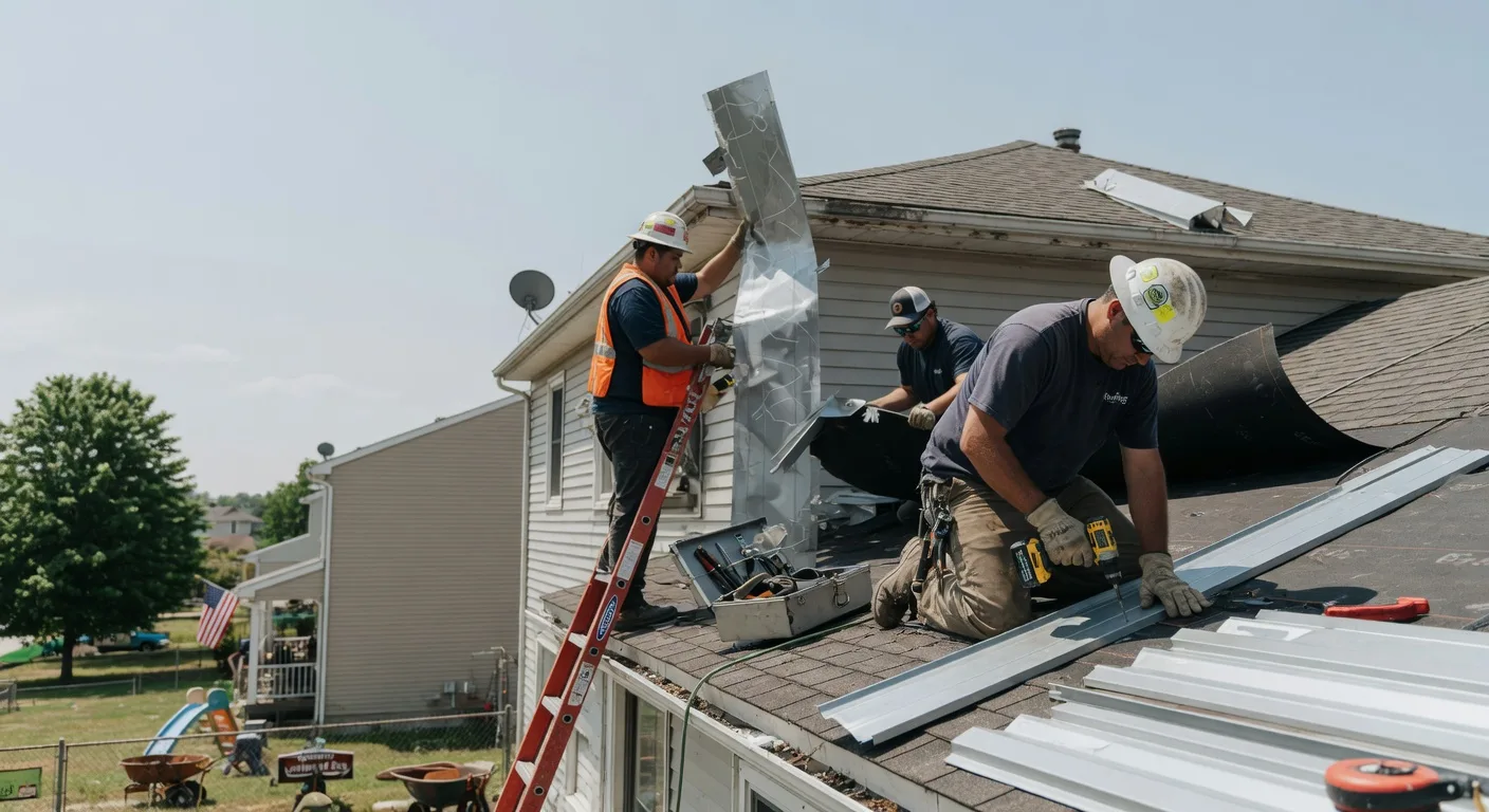 Storm Damage Metal Roof Repair in Little Orleans, MD